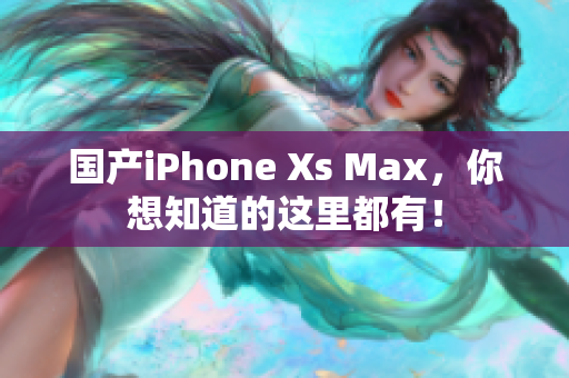 国产iPhone Xs Max，你想知道的这里都有！