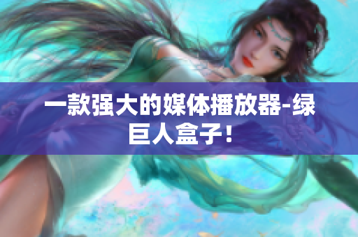 一款强大的媒体播放器-绿巨人盒子！