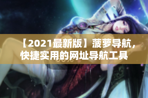 【2021最新版】菠萝导航，快捷实用的网址导航工具