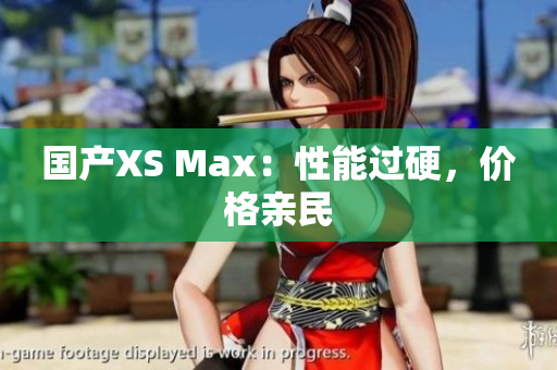 国产XS Max：性能过硬，价格亲民