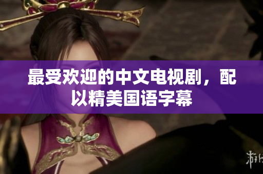 最受欢迎的中文电视剧，配以精美国语字幕