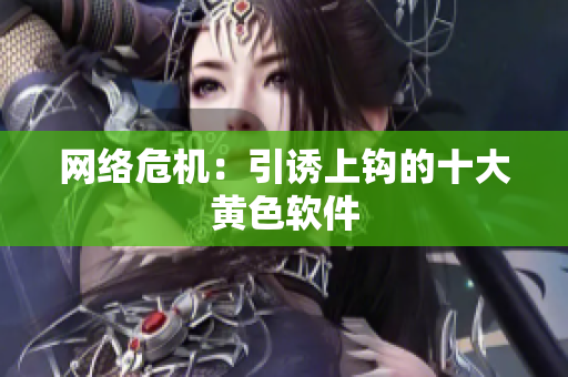 网络危机：引诱上钩的十大黄色软件