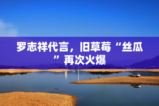 罗志祥代言，旧草莓“丝瓜”再次火爆