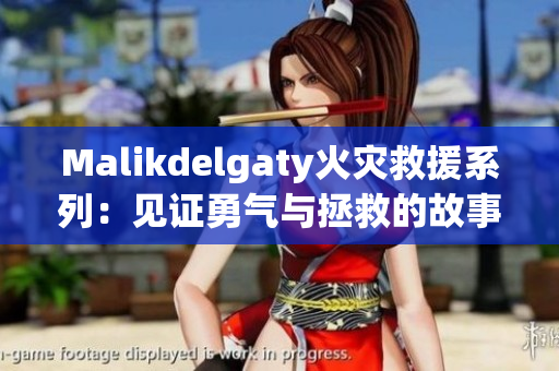 Malikdelgaty火灾救援系列：见证勇气与拯救的故事