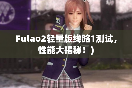 Fulao2轻量版线路1测试，性能大揭秘！)