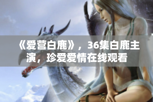 《爱营白鹿》，36集白鹿主演，珍爱爱情在线观看