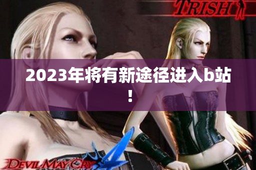 2023年将有新途径进入b站！