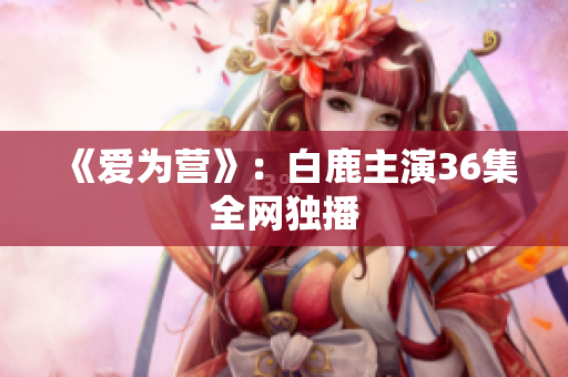 《爱为营》：白鹿主演36集全网独播