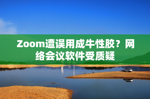 Zoom遭误用成牛性胶？网络会议软件受质疑