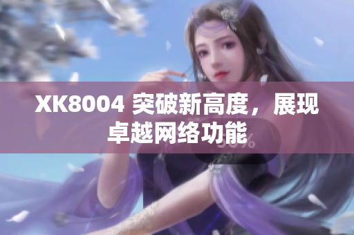 XK8004 突破新高度，展现卓越网络功能