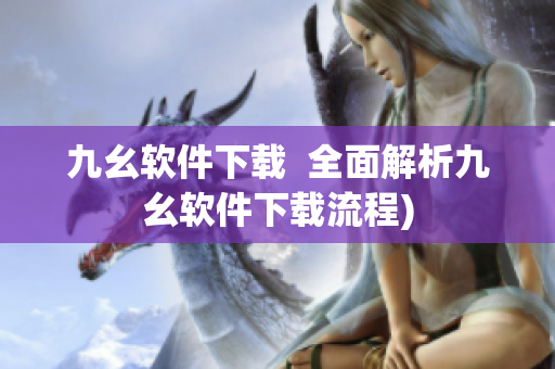 九幺软件下载  全面解析九幺软件下载流程)