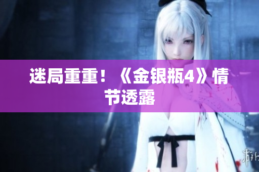 迷局重重！《金银瓶4》情节透露