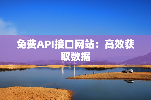 免费API接口网站：高效获取数据