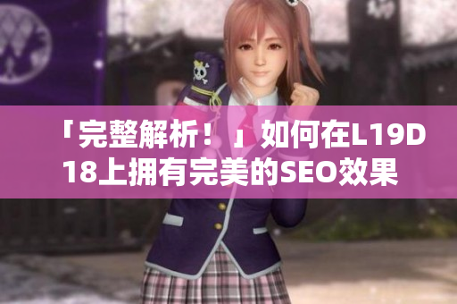 「完整解析！」如何在L19D18上拥有完美的SEO效果