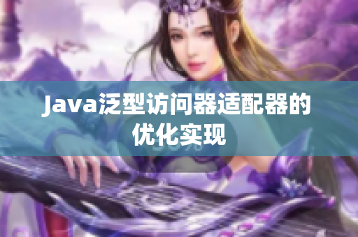 Java泛型访问器适配器的优化实现