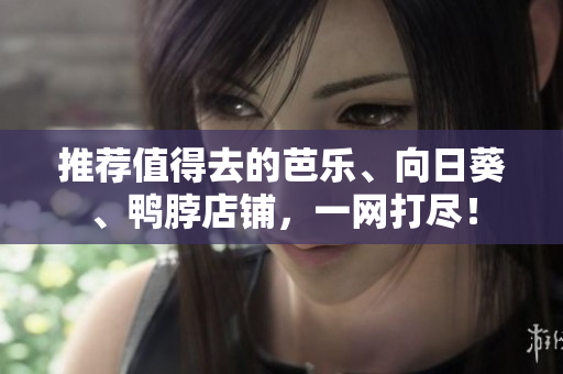 推荐值得去的芭乐、向日葵、鸭脖店铺，一网打尽！