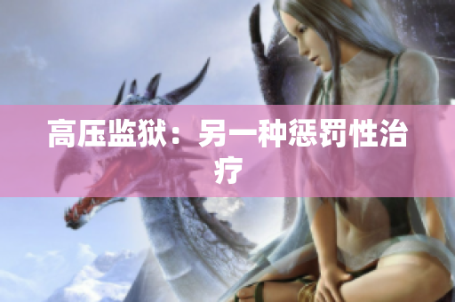 高压监狱：另一种惩罚性治疗