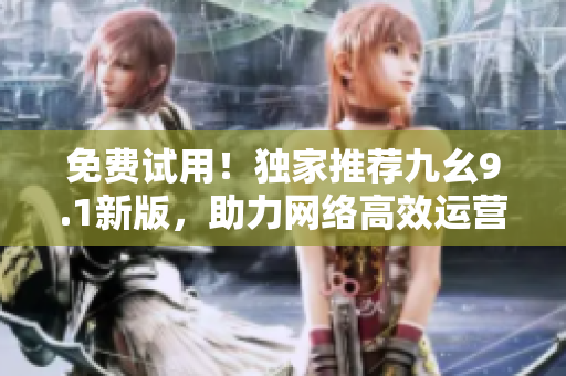 免费试用！独家推荐九幺9.1新版，助力网络高效运营