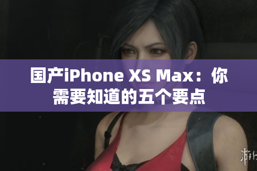 国产iPhone XS Max：你需要知道的五个要点