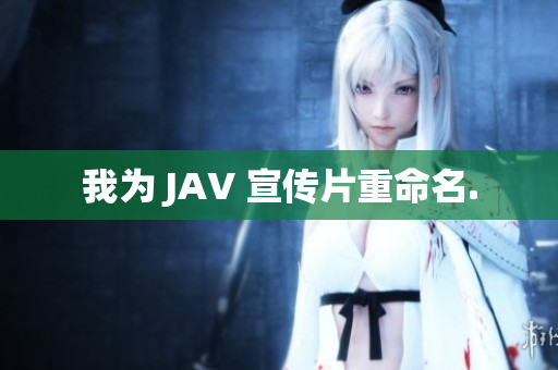 我为 JAV 宣传片重命名.
