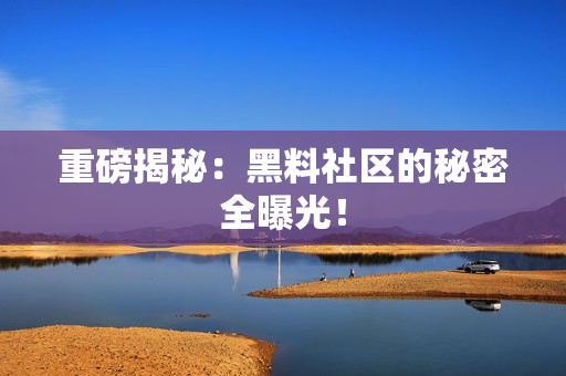 重磅揭秘：黑料社区的秘密全曝光！