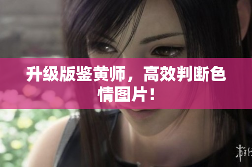升级版鉴黄师，高效判断色情图片！