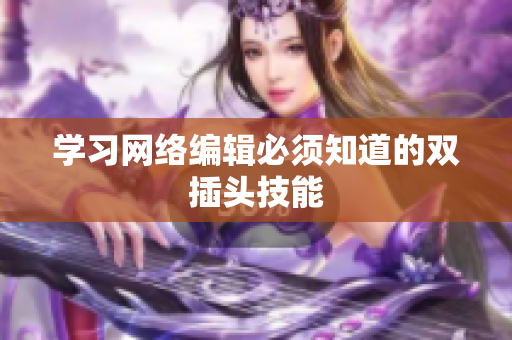 学习网络编辑必须知道的双插头技能