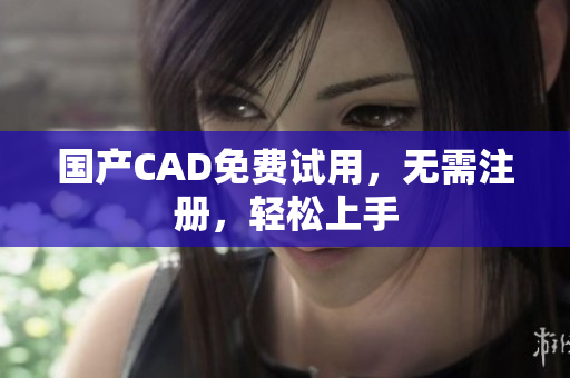 国产CAD免费试用，无需注册，轻松上手