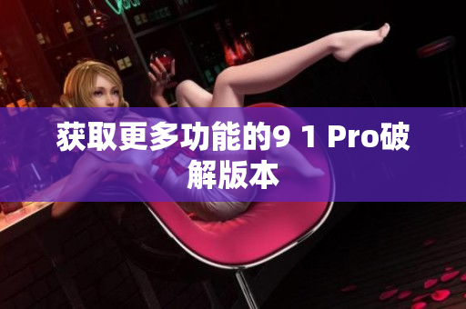 获取更多功能的9 1 Pro破解版本