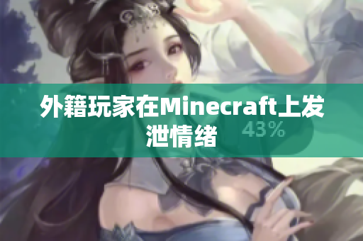 外籍玩家在Minecraft上发泄情绪