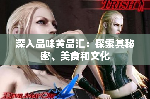 深入品味黄品汇：探索其秘密、美食和文化