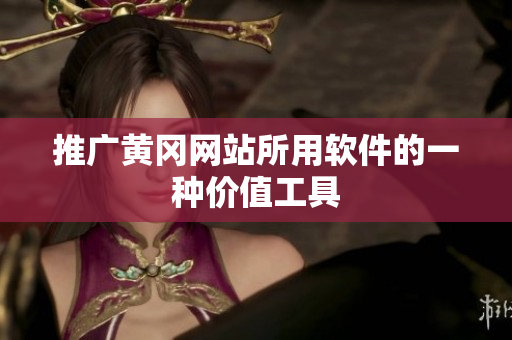 推广黄冈网站所用软件的一种价值工具