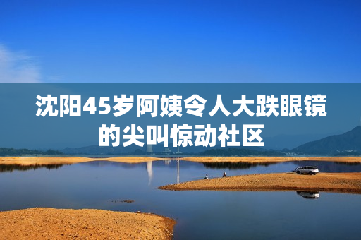 沈阳45岁阿姨令人大跌眼镜的尖叫惊动社区