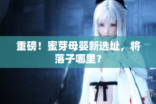 重磅！蜜芽母婴新选址，将落子哪里？