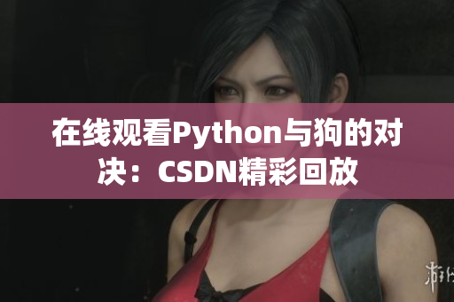 在线观看Python与狗的对决：CSDN精彩回放