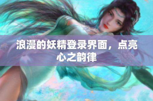 浪漫的妖精登录界面，点亮心之韵律