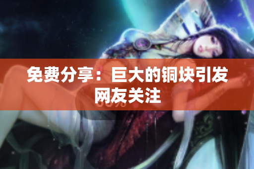 免费分享：巨大的铜块引发网友关注