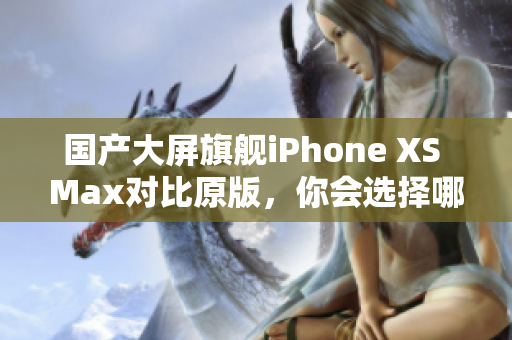 国产大屏旗舰iPhone XS Max对比原版，你会选择哪一个？