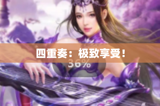 四重奏：极致享受！