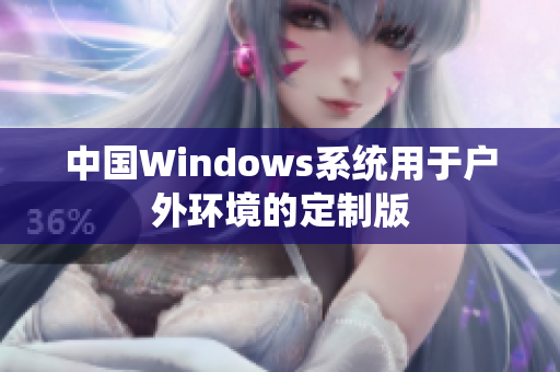 中国Windows系统用于户外环境的定制版