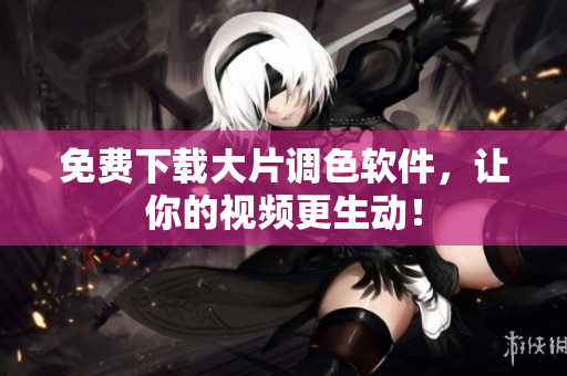 免费下载大片调色软件，让你的视频更生动！