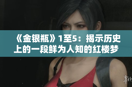 《金银瓶》1至5：揭示历史上的一段鲜为人知的红楼梦故事