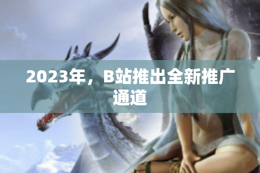 2023年，B站推出全新推广通道
