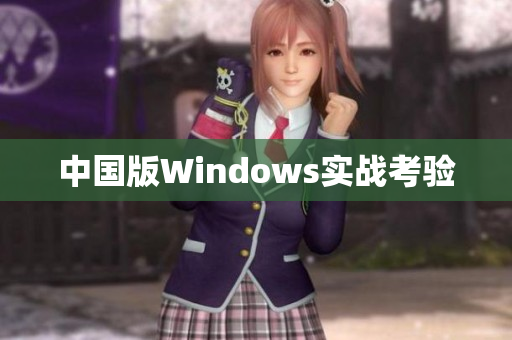 中国版Windows实战考验