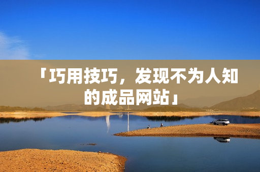 「巧用技巧，发现不为人知的成品网站」