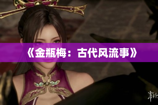 《金瓶梅：古代风流事》
