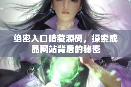 绝密入口暗藏源码，探索成品网站背后的秘密