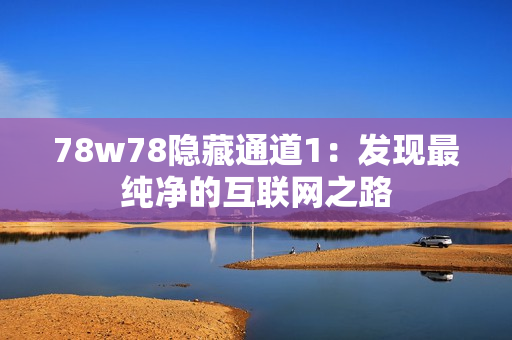 78w78隐藏通道1：发现最纯净的互联网之路