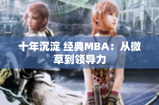 十年沉淀 经典MBA：从微草到领导力