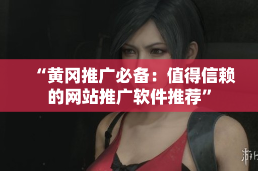 “黄冈推广必备：值得信赖的网站推广软件推荐”